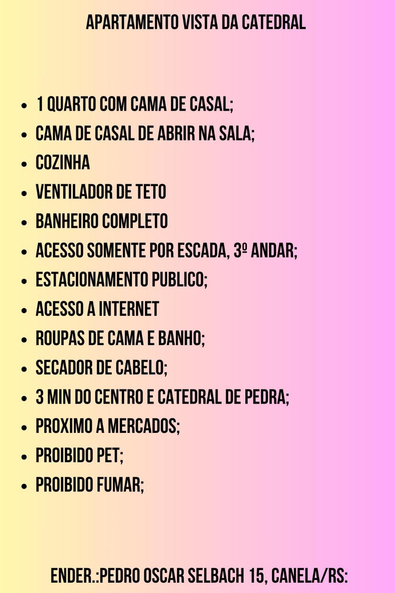 Apartamento A 3Min Do Centro Canela Exterior photo